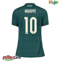 Camiseta Real Madrid Kylian Mbappe #10 Visitante Equipación para mujer 2026-27 manga corta